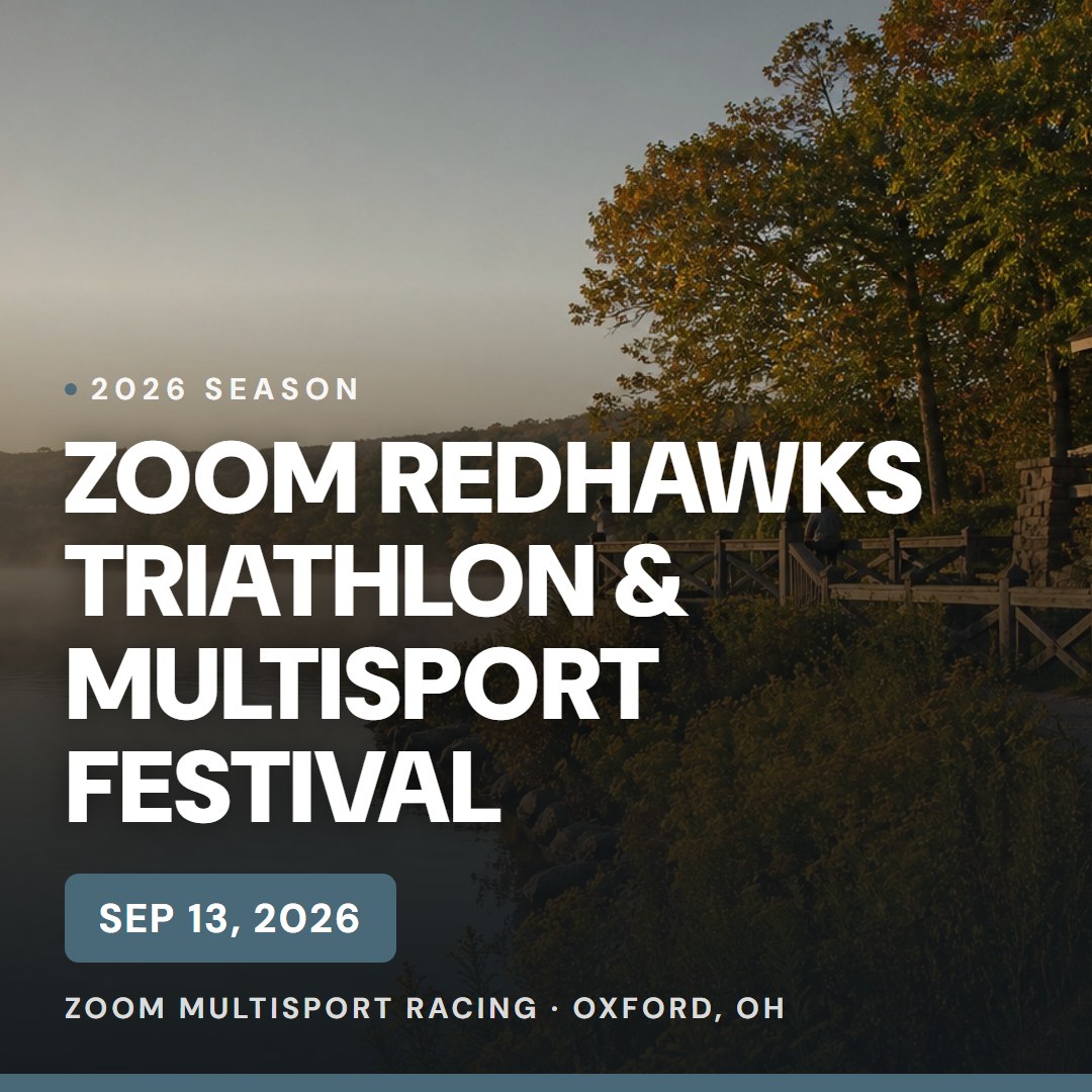 Zoom RedHawks Triathlon & Multisport Festival — Sep 13, 2026